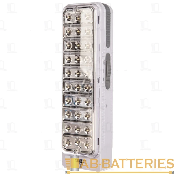Фонарь туристический Трофи TL30 1.7W 30LED от аккумулятора белый (1/60/720)