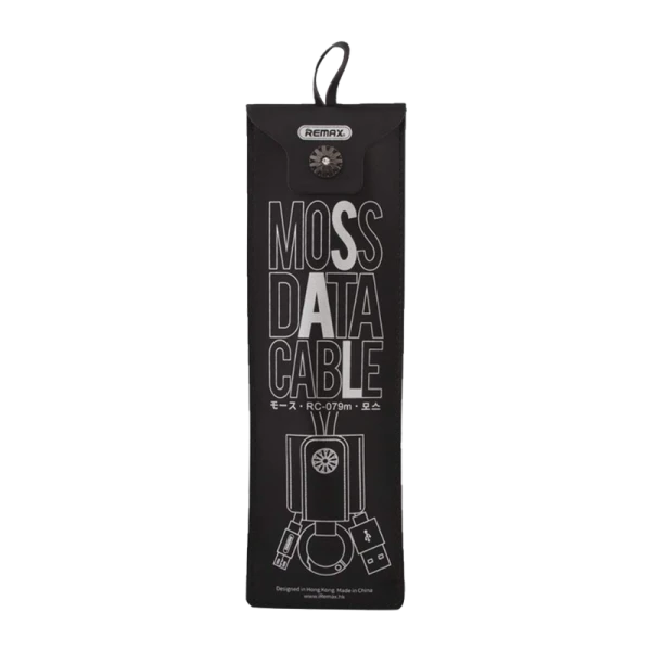 USB кабель REMAX Moss (Micro) RC-079M Черный