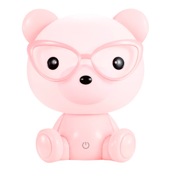 Светильник настольный Camelion KD-890 3W 1LED IP20 на основании сенс. розовый (1/12)