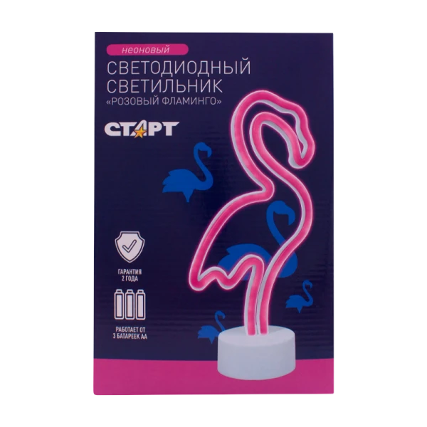Светильник настольный Старт Фламинго NEON 4.5W 220V навесной