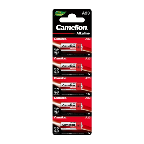 Батарейка Camelion LR23/A23/MN21 BL5 Alkaline 12V 0%Hg (5/50/1800)