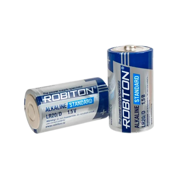 Батарейка ROBITON STANDARD LR20 BULK80, в упак 80 шт (80/160)