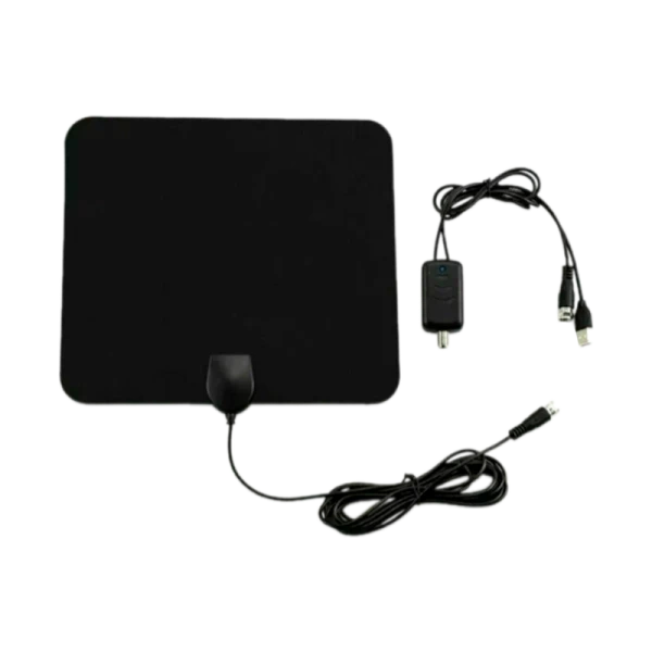 ТВ-Антенна комнатная Вектор AR-118 активная с питанием с усилителем DVB-T/T2 (1/20)