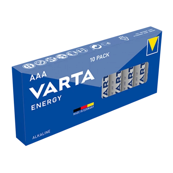 Батарейка Varta ENERGY LR03 AAA BOX10 Alkaline 1.5V (4103) (10/700)