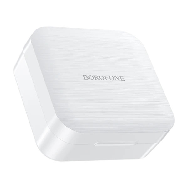 Наушники вставные Borofone BE40 bluetooth 5.0 с микр. белый (1/80)
