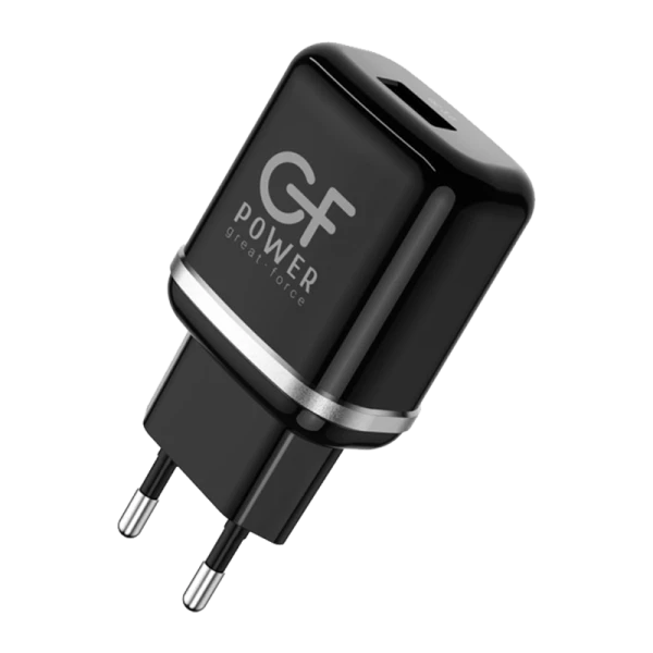 Сетевое З/У GFPower GF22 1USB 3.0A QC3.0 черный (65/260)