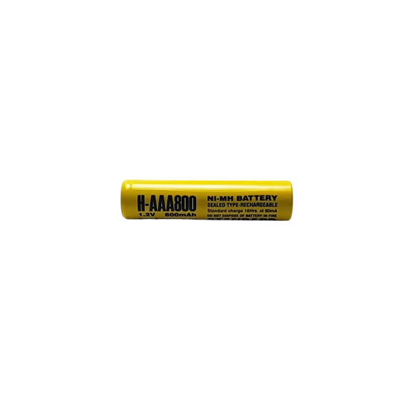 Аккумулятор ET H-AAA800 10.5*43.0, 1.2В, 800мАч, Ni-MH (1/50/1000)