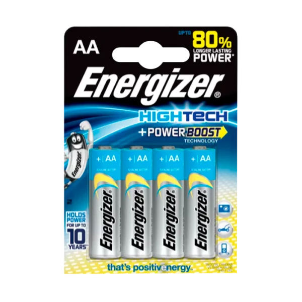 Батарейка Energizer HIGHTECH LR6 AA BL4 Alkaline 1.5V (4/48)