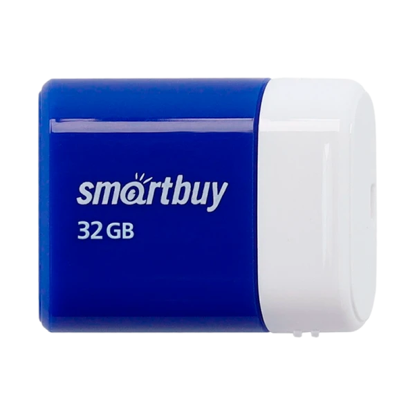 Флеш-накопитель Smartbuy Lara 32GB USB2.0 пластик синий