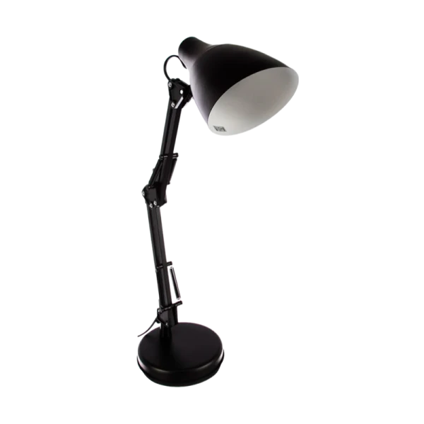 Светильник настольный Camelion KD-331 40W 230V E27 на основании черный (1/6)