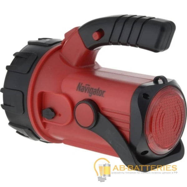 Фонарь туристический Navigator NPT-SP06 23LED от аккумулятора 4 режима красный