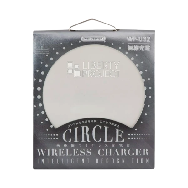 Беспроводное зарядное устройство WK Circle Wireless Charger WP-U32 Белый