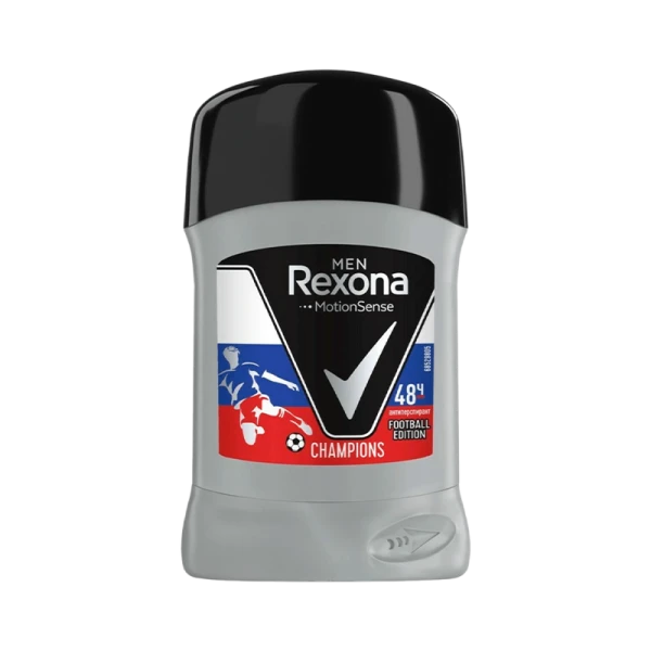 Дезодорант мужской Rexona Champions стик 50мл (1/6)