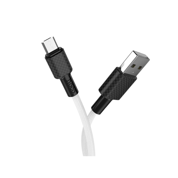 Кабель HOCO X29 USB (m)-microUSB (m) 1.0м 2.0A TPE белый (1/33/330)
