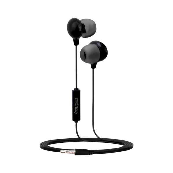 Наушники внутриканальные Smartbuy DOTZ с микр. черный (1/50)