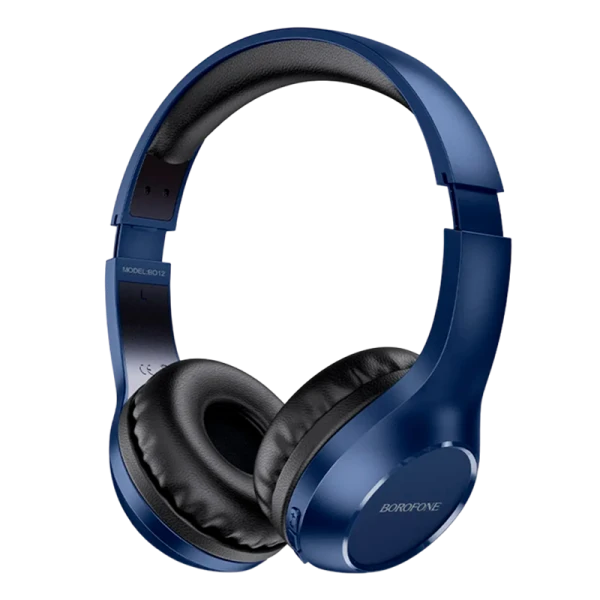 Наушники полноразмерные Borofone BO12 bluetooth 5.0 с микр. синий (1/20)