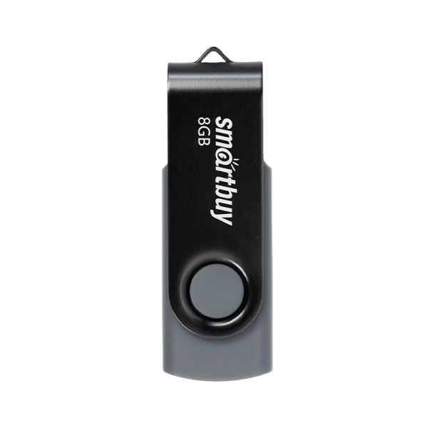 Флеш-накопитель Smartbuy Twist 8GB USB2.0 пластик черный