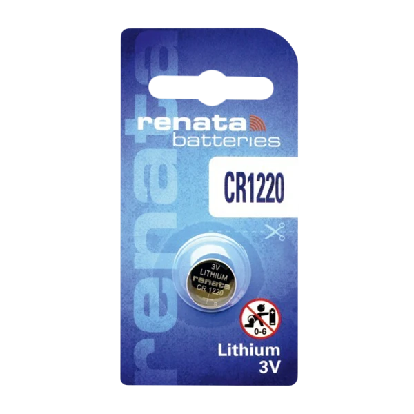 Батарейка Renata CR1220 BL1 Lithium 3V (10/300/2400)