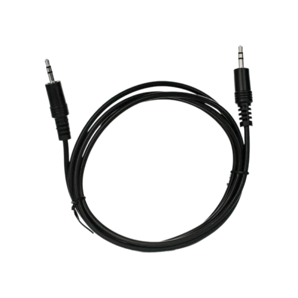 Кабель AUX VCOM Jack 3.5mm (m)-Jack 3.5mm (f) 1.5м ПВХ черный (1/10/250)