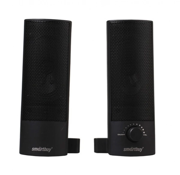 Колонки 2.0 Smartbuy Desktop Disco 70 6W USB+Jack 3.5мм черный (1/24)