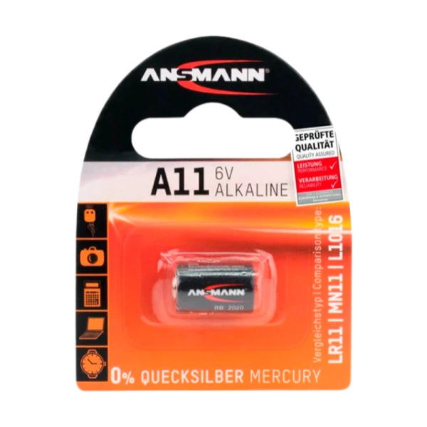 Батарейка ANSMANN&nbsp;&nbsp;A11 BL1 NEW (1/10/360)