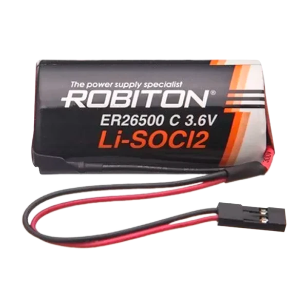 Батарейка ROBITON ER26500-DP С с коннектором PH1 (1/10/200)