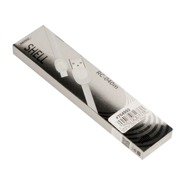 USB кабель REMAX Shell (Micro) RC-040M, Белый (35)