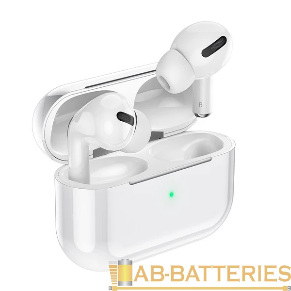 Наушники внутриканальные Borofone BE48 Original bluetooth 5.0 с микр. белый (1/17/102)