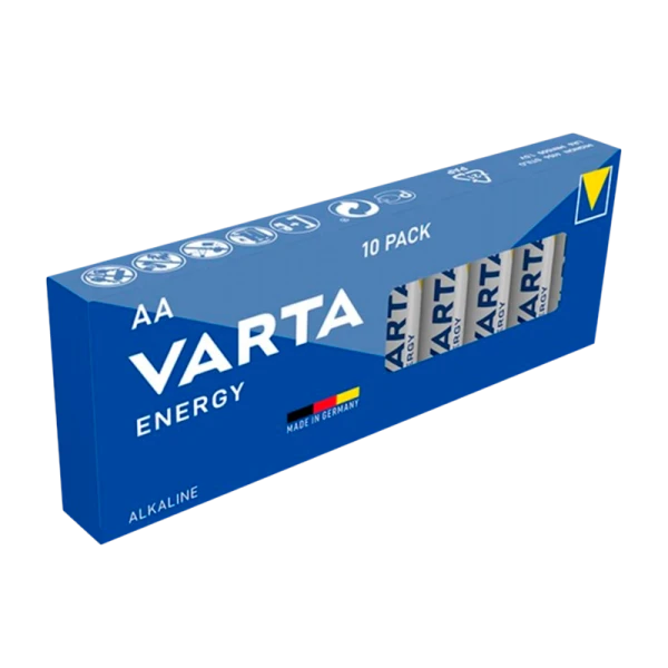 Батарейка Varta ENERGY LR6 AA BOX10 Alkaline 1.5V (4106) (10/400)