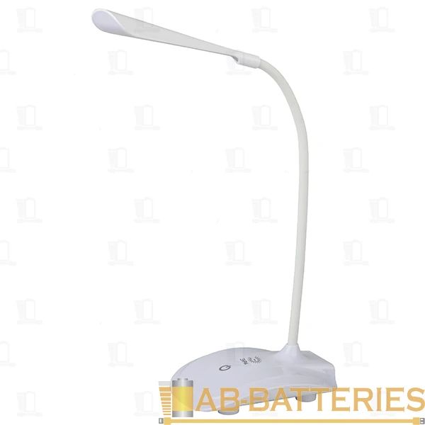 Светильник настольный ЭРА NLED-428 3W 220V 12LED на основании сенс. 3 ур.ярк. белый (1/12)