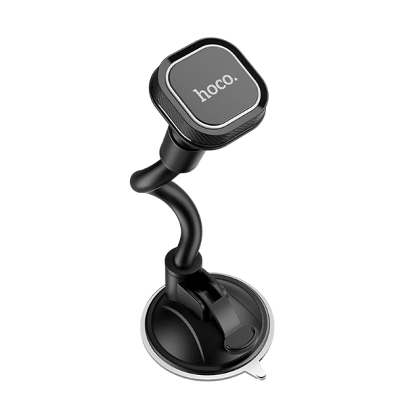 Держатель автомобильный HOCO CA55 присоска магнит черный (1/66)