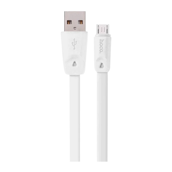Кабель HOCO X9 USB (m)-microUSB (m) 1.0м 2.0A силикон белый (1/30/300)