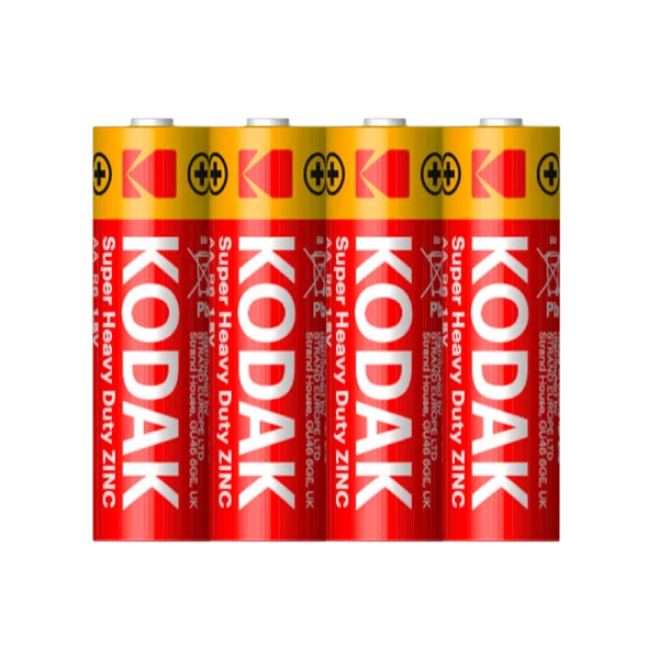 Батарейка Kodak Extra R6 AA Shrink 4 Heavy Duty 1.5V (4/60/1440)