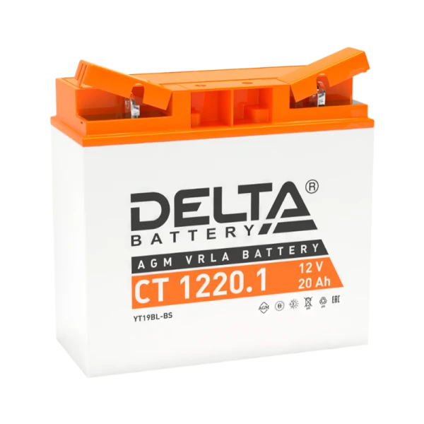 Аккумулятор для мототехники Delta CT 1220.1 (1/4)