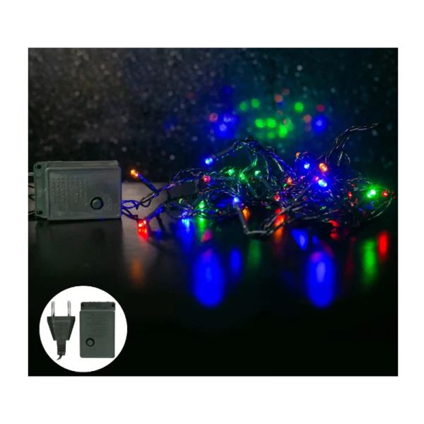 Гирлянда Старт НГ 40LED 4.0м лампочки нить 8 режимов ассорти (1/25/100)