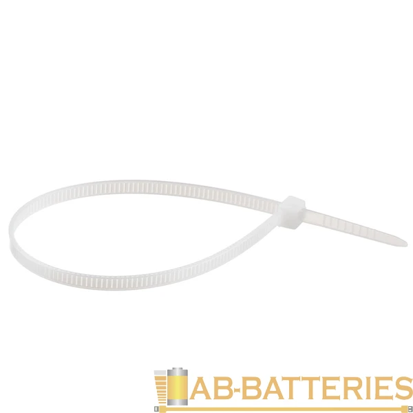 Стяжки Atcom 2.5*200мм нейлон (цена за упаковку (100шт.)) белый (1/500)