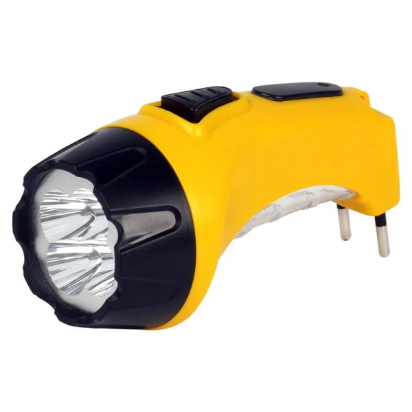 Фонарь светодиодный Smartbuy SBF-87-Y 10LED от аккумулятора желтый (1/120)