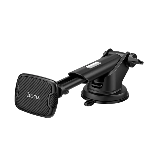 Держатель автомобильный HOCO CA67 присоска магнит черный (1/100)