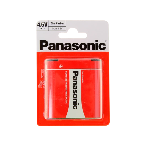 Батарейка Panasonic Zinc Carbon 3R12 BL1 4.5V (1/12/48)