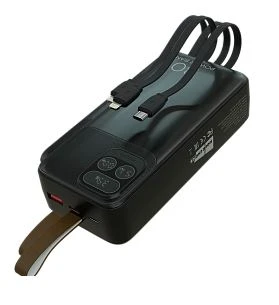 Внешний аккумулятор MORE CHOICE PB55-30 30000mAh 3.0A 22.5W 1USB+1Type-C+1microUSB черный