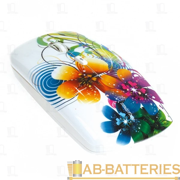 Мышь беспроводная Smartbuy 327AG классическая USB Цветы (1/40)