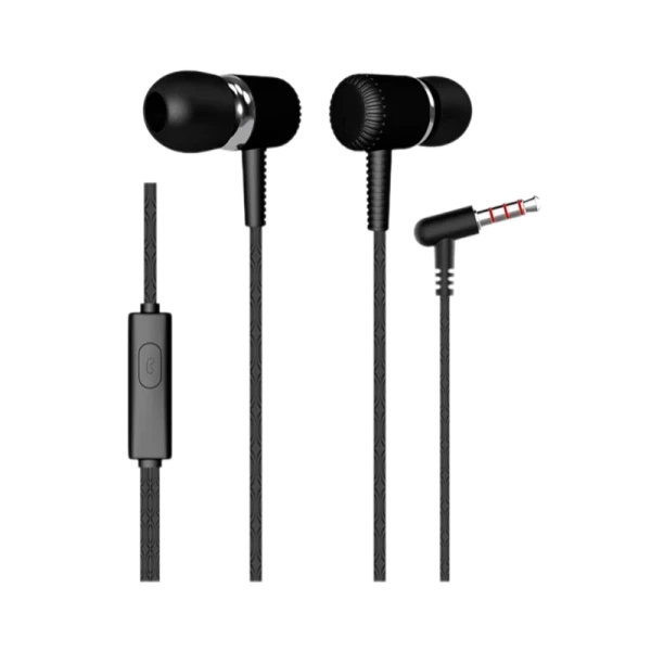 Наушники внутриканальные MORE CHOICE G24 с микр. черный
