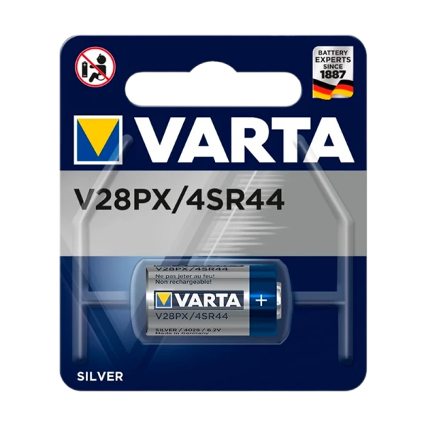 Батарейка Varta ELECTRONICS V28PX BL1 Silver Oxide 6.2V (4028) (1/10/100)