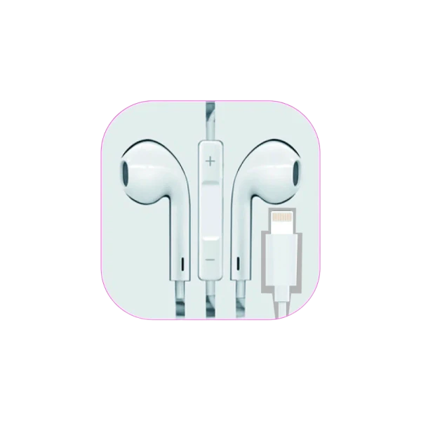 *Наушники вставные GoPower GPHP10 Lightning (m) белый 