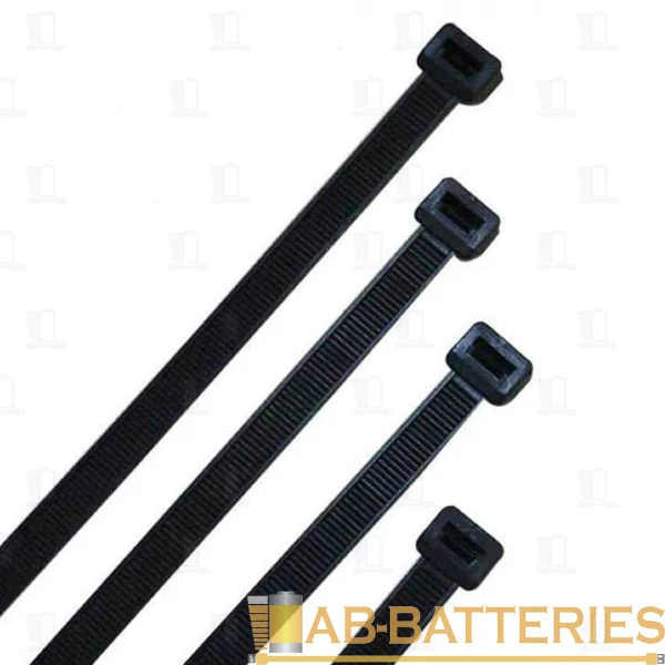 Хомут Volsten нейлон 4.8*300мм 100шт. черный