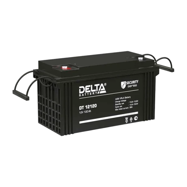 Аккумулятор свинцово-кислотный Delta DT 12120 12V 120Ah