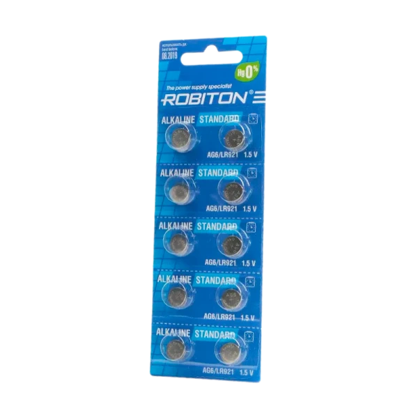 Батарейка ROBITON STANDARD R-AG6-BL10 AG6 BL10 (10/200/4000)