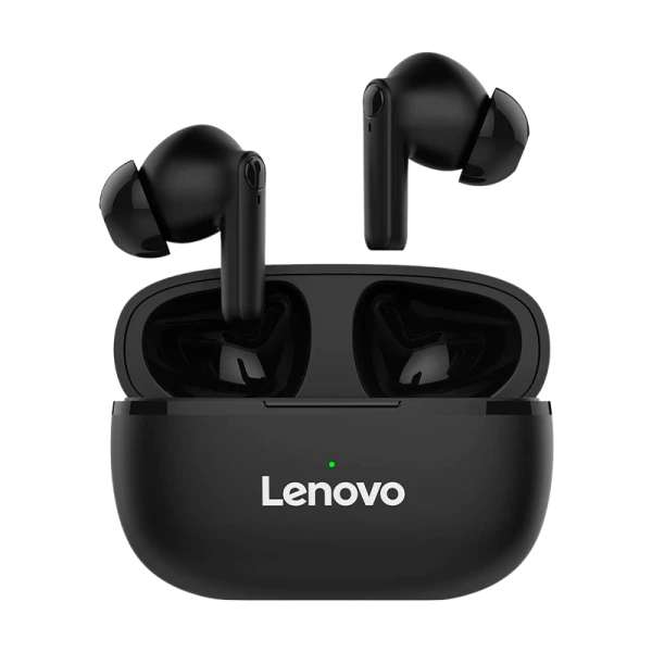 Наушники внутриканальные Lenovo HT05 bluetooth 5.0 с микр. черный