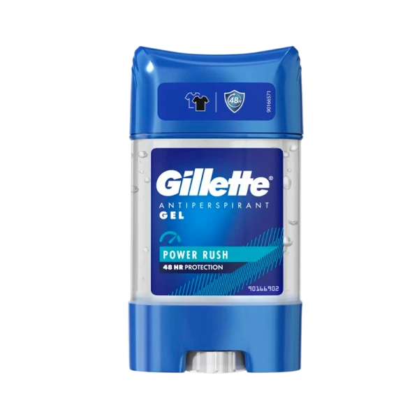 Дезодорант мужской Gillette Power Rush гелевый 70мл (1/6)