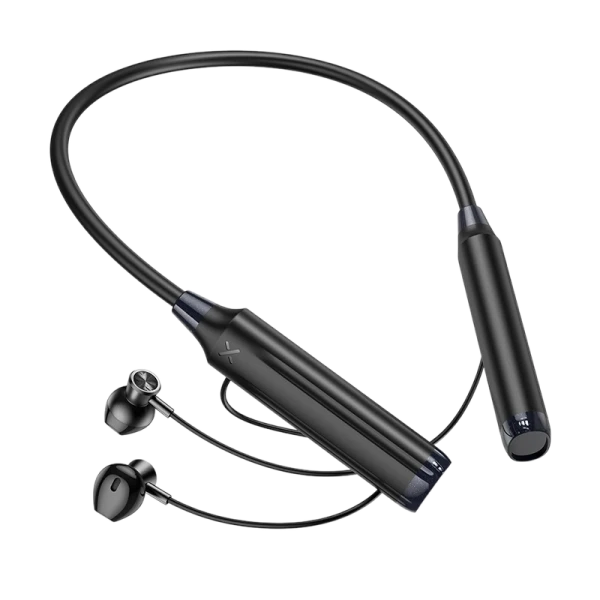 Наушники вставные Borofone BE64 bluetooth 5.3 с микр. спорт. черный (1/84)